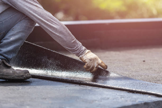Professional Crawl Space Encapsulation technician working in Port Byron, IL